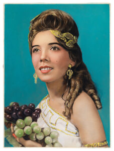 Inpirada no filme Helena de Tróia com Rossana Podesta