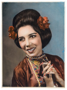 Inspirada no filme Sayonara com Patrícia Owens